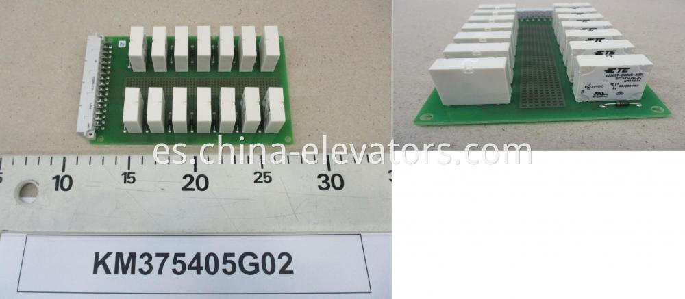 Tablero de relevos digitales Kone Lift KM375405G02 KONE Lift Digital Relay Board KM375405G02